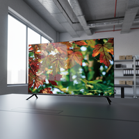 Téléviseur intelligent LED Weier 43 pouces FHD Android 13 sans cadre LCD noir 50Hz pour la maison et le bureau