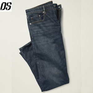 Jeans de qualité personnalisés pour hommes, coupe droite, patchwork, pantalon en <span class=keywords><strong>jean</strong></span> homme, pantalones, jeans doublés de flanelle, denim en gros - Product Image 6