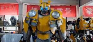 Tenues de performance super-héros Captain America et Bumblebee pour adultes, costumes de cosplay et de film <span class=keywords><strong>Spiderman</strong></span> pour Halloween, tenues d'anime unisexes - Product Image 3