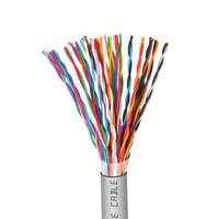 Cable de teléfono de entierro directo 20 pares 100 pares Cables de comunicación rellenos de gelatina