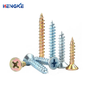 ANSI Flachkopf-Blechschrauben 20mm 30mm 50mm Stahl Verzinkt Befestigungselemente für Metrische Ingenieur- und Baukonstruktionen - Product Image 6