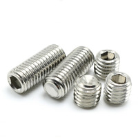 # 2-56 # 4-40 # 6-32 # Vis sans tête à six pans creux SS304 8-32