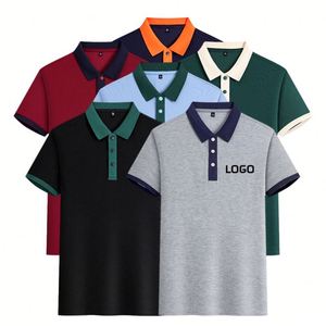 Customized Cotton Blank Golf <b>Polo</b> Shirts Company Employee Uniform <b>Polo</b> Shirt Unisex Color Collar <b>Polo</b> T-shirt for Men - Product Image 1