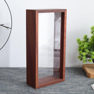 Marco <span class=keywords><strong>de</strong></span> madera hueco <span class=keywords><strong>de</strong></span> tres dimensiones, conjunto <span class=keywords><strong>de</strong></span> flores secas, bricolaje, acrílico, animal y planta, marco <span class=keywords><strong>de</strong></span> fotos - Product Image 3