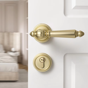 New Designs Modern Style Classic Zinc Alloy External Security House Door <b>Handles</b> - Product Image 2