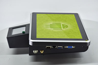 Máquina Verificadora de Precios con Pantalla Táctil de 10.1 Pulgadas y Escáner de Código de Barras 2D, Sistema de Verificación de Precios con Pantalla de Windows y Android, Caja Registradora para Tiendas