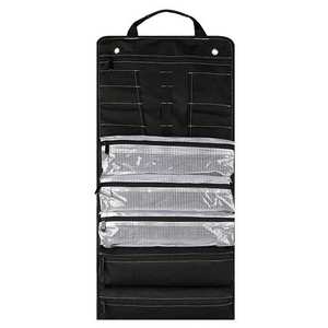 Sac de rangement pour outils portable multi-poches avec logo personnalisé, sac de rangement pour outils enroulable, sacs à outils suspendus, poches en PVC transparent, mini sac à outils - Product Image 6