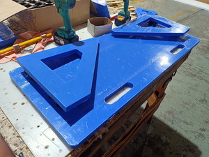 Di động ngoài trời thiết bị đào tạo có thể gấp bóng đá/Bóng đá đào tạo trở lại máy bay bóng đá phục hồi Hội Đồng Quản Trị - Product Image 5