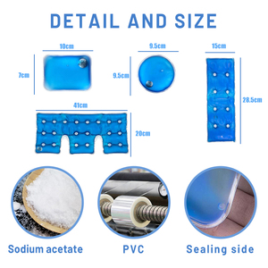 Wiederverwendbares, anpassbares Therapie-Wärmepack aus PVC-<span class=keywords><strong>Gel</strong></span> mit Klick-Funktion für sofortige Wärme an kalten Wintertagen und für Körperwärme im Freien - Product Image 2