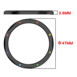 Anillo de Bisel Metálico <span class=keywords><strong>IVANHOE</strong></span> para Xiaomi Watch S4 S3, Protector con Película, Funda para Reloj, Carcasa para Bisel de Reloj S3 ESIM S4 ESIM - Product Image 4
