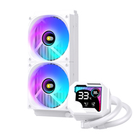 Vente flash - Refroidisseur liquide pour processeur AIO ARGB 240/360 mm, système de refroidissement par eau, radiateur compatible avec écran d'affichage numérique