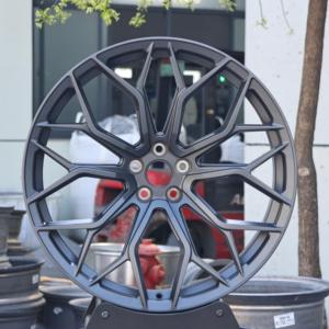 ล้อแม็กซ์ HTOR ใหม่ ขนาด 17 นิ้ว ผลิตจากอลูมิเนียมอัลลอยด์ ขึ้นรูปด้วยกรรมวิธีการตีขึ้นรูป ดีไซน์หรูหรา หลายก้าน รูปทรงดอกบัว ขัดเงา สีเทา 4 ชิ้น 4x100 - Product Image 2