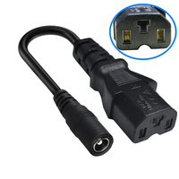 Câble de charge 5521 femelle vers 5525/XLR/M12/RCA/IEC C13, câble d'alimentation CC de 15 cm, adaptateur de charge pour trottinette électrique et vélo d'équilibre