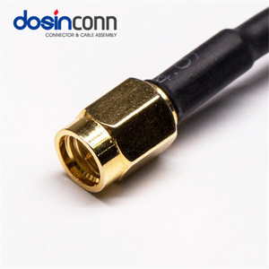 RF Cáp RG174 cáp đồng trục SMA Nam để SMA cắm kết nối đồng trục 50ohm 6GHz cho 2.4 Gam Wifi Antenna - Product Image 4