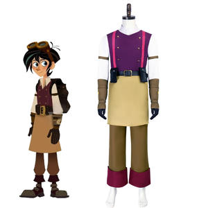 Ume Tangled Series Varian Cosplay disfraz Unisex poliéster Halloween juego de rol TV película inspirado traje - Product Image 1
