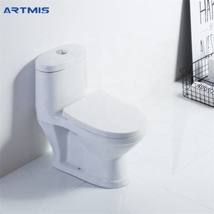 Vente chaude toilette en porcelaine montée au sol s-trap enfants cuvette de toilette salle de bain une pièce toilette pour enfant - Product Image 2
