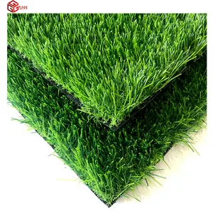 35MM grüne Plastik gras matte im Freien dekoratives künstliches Teppich gras