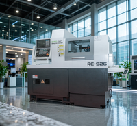 Tour CNC de type suisse à 6 axes et double broche FANUC, haute vitesse 10000 tr/min, RC386, traitement automatique