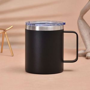 Mug de voyage isotherme de luxe sur mesure en acier inoxydable à double paroi pour café - Product Image 1