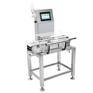 Macchina selezionatrice ponderale mobile automatica ad alta precisione per il controllo del peso e lo smistamento di pezzi sotto e sopra peso - Product Image 2