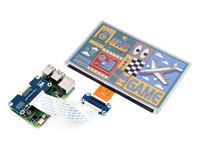 Pantalla de Papel Electrónico de 7.3 Pulgadas y 6 Colores, Pantalla de Tinta Electrónica, Bajo Consumo de Energía, 800*480 Píxeles, Comunicación SPI, para Controlador de Papel Electrónico HAT