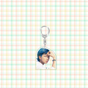 KPOP Idol Bangtan garçons JUNGKOOK V <span class=keywords><strong>JIMIN</strong></span> JIN SUGA RM beurre porte-clés en plastique porte-clés acrylique - Product Image 4