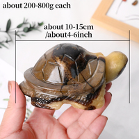 Vente en gros de sculptures d'animaux en cristal naturel Septarium Tortue Sculptures pour la décoration intérieure