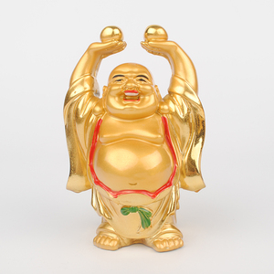 Amulette de bouddha porte-bonheur, ensemble en résine polyrésine, taille 6, 4 pouces, lot de 6 piéces, à vendre - Product Image 4