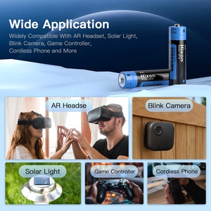 Pin sạc lại Lithium AA 1.5V Hixon sản phẩm mới, 3500mWh, 8 cục pin và bộ sạc LCD 8 khe - Product Image 5