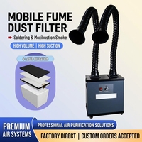 Extracteur de fumées de soudure, purificateur de fumée de moxibustion, filtration d'air pour marquage laser et soudage, 330 m³/h, purificateur d'air industriel