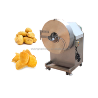 Machine à découper les chips de pommes de terre de 0,5 à 1,2 mm, machine à découper les chips de banane