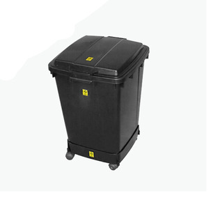 120L Recycled ESD Waste Bin For Cleanroom Use
