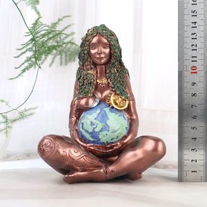 Statue de <span class=keywords><strong>Gaia</strong></span> millenium en polyrésine, Statue d'art pour <span class=keywords><strong>mère</strong></span> terre déesse Statue <span class=keywords><strong>mère</strong></span> de la terre, vente en gros - Product Image 4