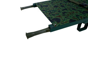 Marco de aleación de aluminio de alta calidad con cómoda camilla plegable de cuero Oxford para hospitales y tropas - Product Image 3