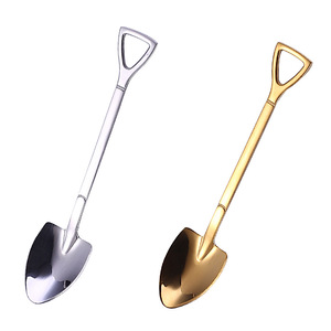 ช้อนตักแตงโม/ไอศกรีม/กาแฟ รุ่น 304 SS Sapper Shovel Spoon อุปกรณ์ทำขนมหวาน อุปกรณ์ครัวสุดฮิต รูปทรงจอบ - Product Image 5