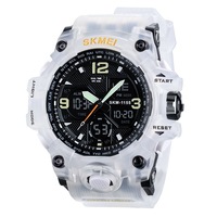 Reloj Deportivo Skmei 1155B Blanco Transparente Reloj Hombre Relojes Para Hombre Reloj Digital Venta Caliente Reloj De Pulsera