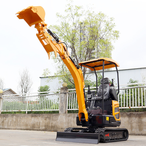 Chất lượng cao 1.8 tấn EPA nhỏ Bagger vườn thủy lực DIESEL Mini Máy xúc trang trại tất cả các địa hình cao su theo dõi mini Digger - Product Image 6
