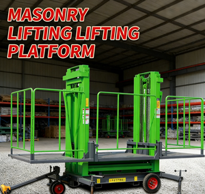 4 मीटर 6 मीटर 8 मीटर मोबाइल लिफ्टर मचान इलेक्ट्रिक हाइड्रोलिक कैंची लिफ्ट निर्माण के लिए चिनाई मचान - Product Image 5