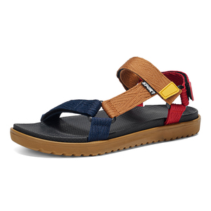 <span class=keywords><strong>Sandalias</strong></span> <span class=keywords><strong>de</strong></span> <span class=keywords><strong>hombre</strong></span> con punta abierta y tiras, <span class=keywords><strong>hebilla</strong></span> ajustable, suela gruesa ligera, antideslizantes, color sólido, estilo retro, para exteriores, playa, casual, verano - Product Image 5