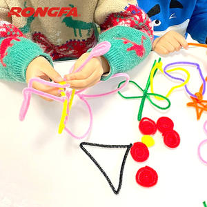 En gros 100 Pièces <span class=keywords><strong>Pompon</strong></span> Boule Assorties Pompons De Couleur Jouet Doux Balles pour Passe-Temps et Artisanat Créatif - Product Image 2