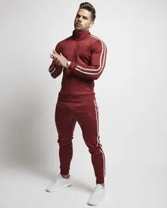 Trainings anzug Herren Reiß verschluss tasche Neue Herren-Sets Herbst Frühling Sporta nzug Sweatshirt Jogging hose Herren bekleidung 2-teilige Sets