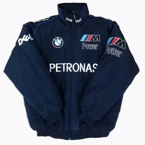 2024 High-quality Full Body Embroidered Pattern <strong>Jacket</strong>, Soft and Casual F1 Retro Warm Quilted <strong>Jacket</strong>, <strong>Formula</strong> Racing <strong>Jacket</strong> - Product Image 6