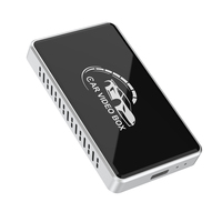 Kowankit K718 Adaptor Wireless CarPlay Android 12 Dual Wifi 4+32G Android Auto USB 5 in 1 Dual Wifi Mini Dongle untuk Mobil