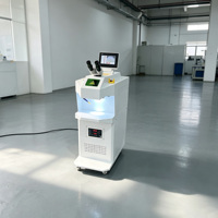 Machine de soudage laser YAG 200W 100J pour métaux, soudeuse à points pulsée pour bijoux en métal