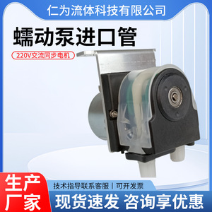 Bomba peristáltica JY15-JG5 con motor síncrono de CA de 0.5 HP y conexión de manguera flexible para muestreo CEMS - Product Image 5