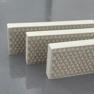 Endüstriyel kullanım için yüksek sıcaklık dayanımı dikdörtgen kızılötesi petek seramik tabak seramik parçaları - Product Image 2