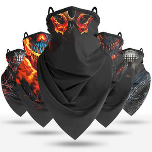 カスタムプリントロゴシームレスバンダナカーチーフネックゲイタースカーフフード日焼け防止ベール - Product Image 1