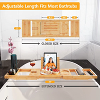 Chenzhu bambou salle de bain accessoires plateau de service Caddy plateau bois pliable jambes pour lit Table basse chambre meubles