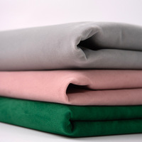 Tissu de rembourrage en velours velours polyester de couleur jaune, 180 g/m², prêt à l'emploi