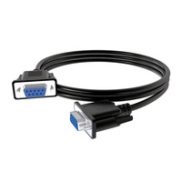 Cable de Extensión Serial DB9 RS232, Conector Cruzado o Recto de 9 Pines Macho a Hembra |   Fabricantes de Arneses de Cables y Conjuntos de Cables